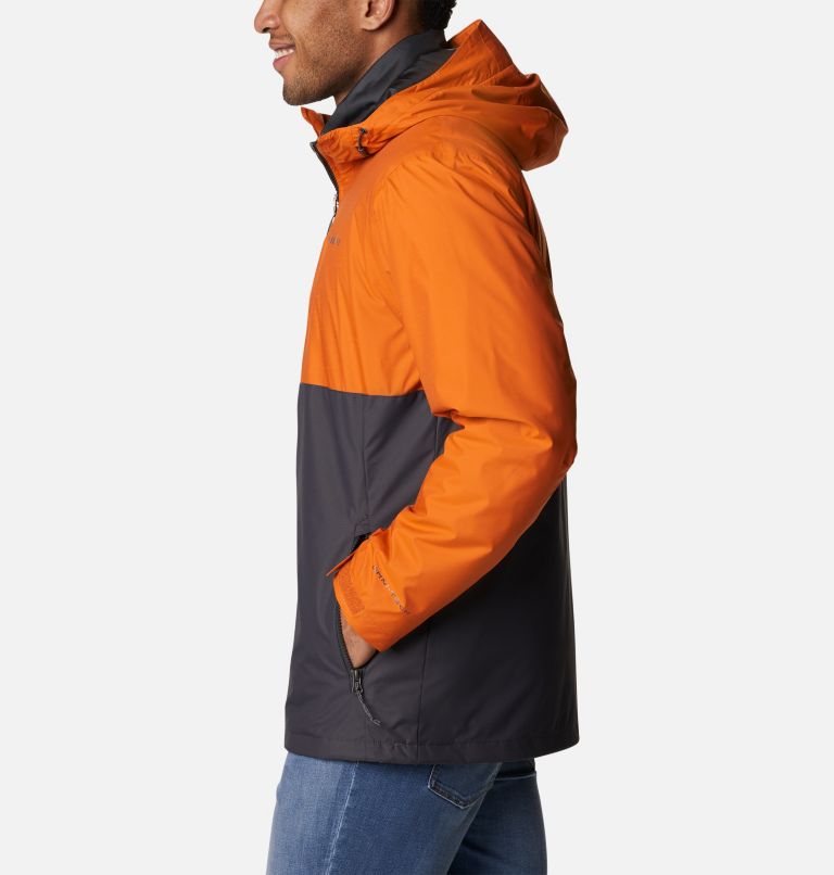 Men's Ridge Gates Interchange Jacket, Color: Shark Twill, Harvester Slub, image 3
