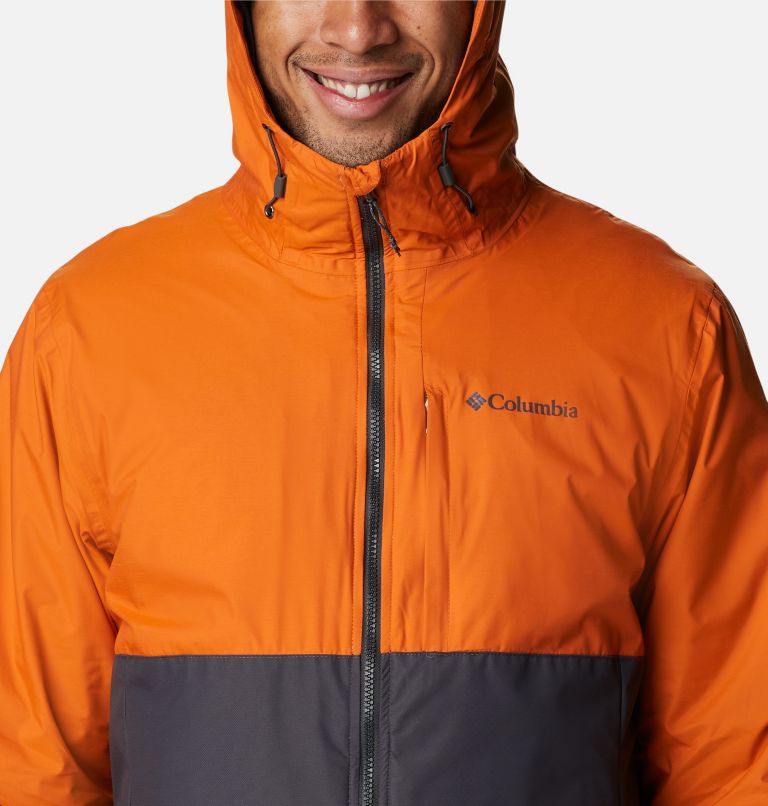 Men's Ridge Gates Interchange Jacket, Color: Shark Twill, Harvester Slub, image 4