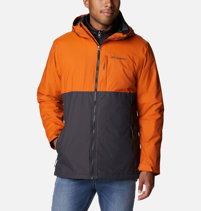 Men's Ridge Gates Interchange Jacket, Color: Shark Twill, Harvester Slub, image 1