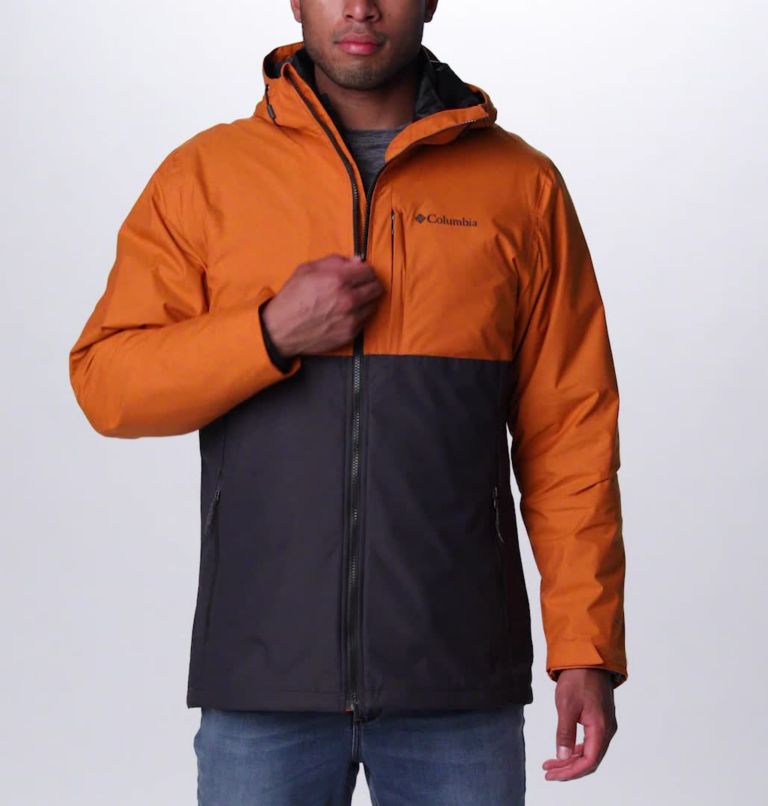 Men's Ridge Gates Interchange Jacket, Color: Shark Twill, Harvester Slub