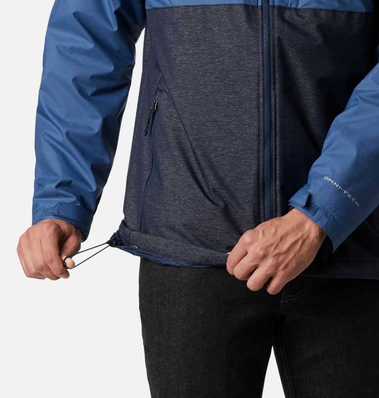 Ridge Gates Interchange Jacket | 465 | L, Color: Collegiate Navy Twill, Night Tide Slub, image 6