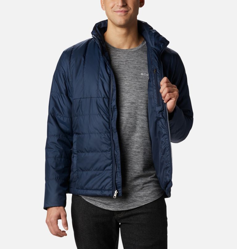 Ridge Gates Interchange Jacket | 465 | L, Color: Collegiate Navy Twill, Night Tide Slub, image 9