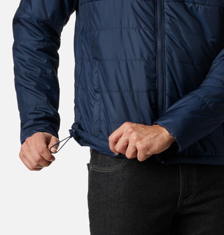 Ridge Gates Interchange Jacket | 465 | L, Color: Collegiate Navy Twill, Night Tide Slub, image 10