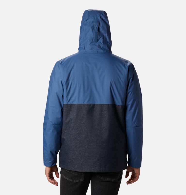 Ridge Gates Interchange Jacket | 465 | L, Color: Collegiate Navy Twill, Night Tide Slub, image 2