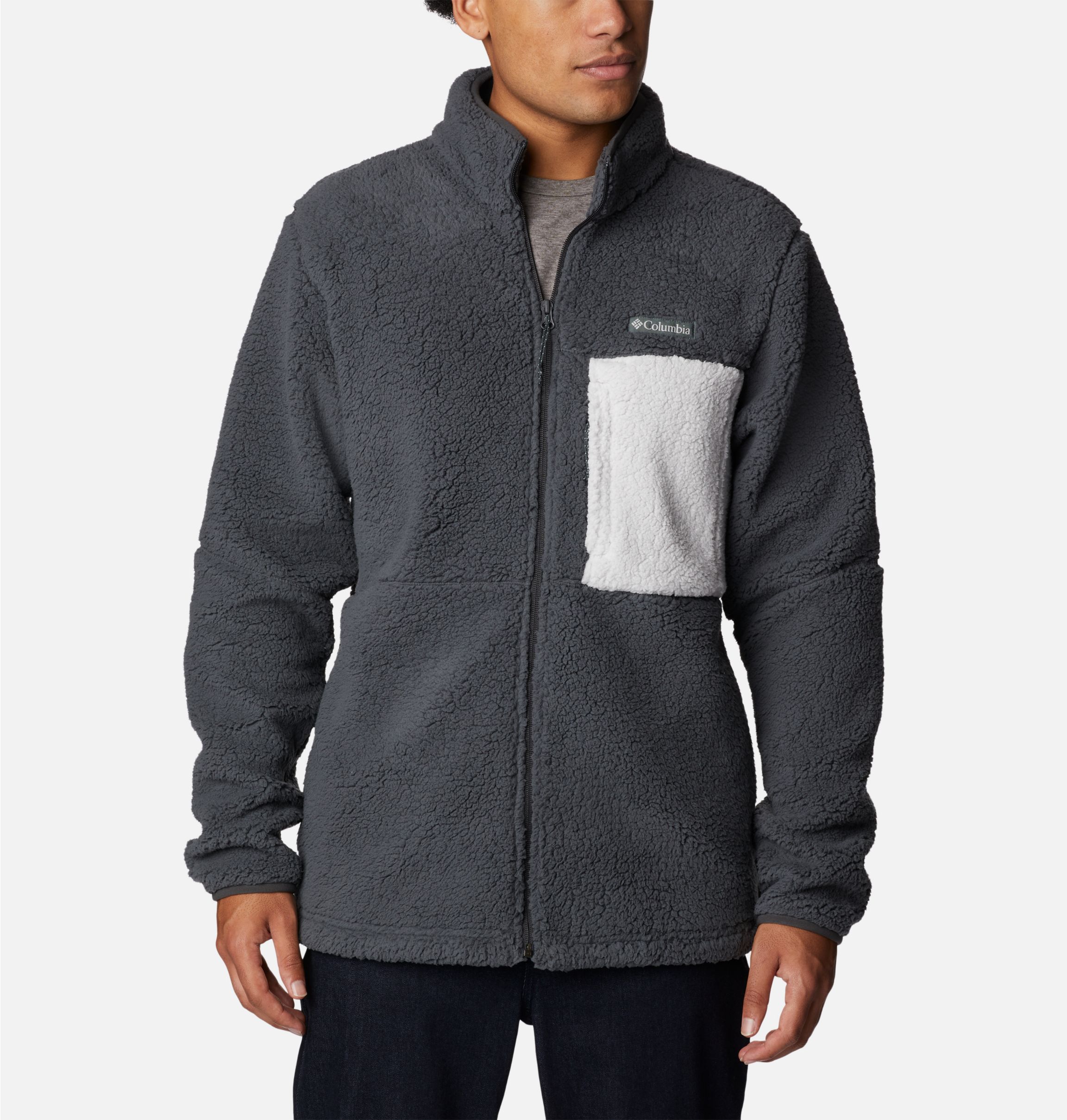 Men s Mountainside Heavyweight Sherpa Fleece Jacket Columbia