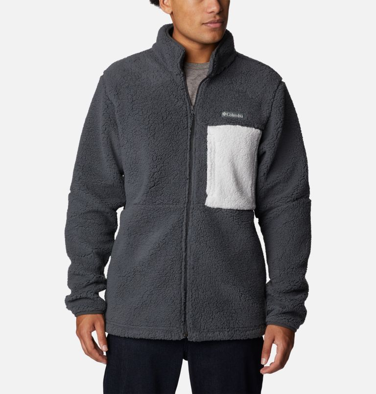 Men's Mountainside Heavyweight Sherpa Fleece Jacket, Color: Shark