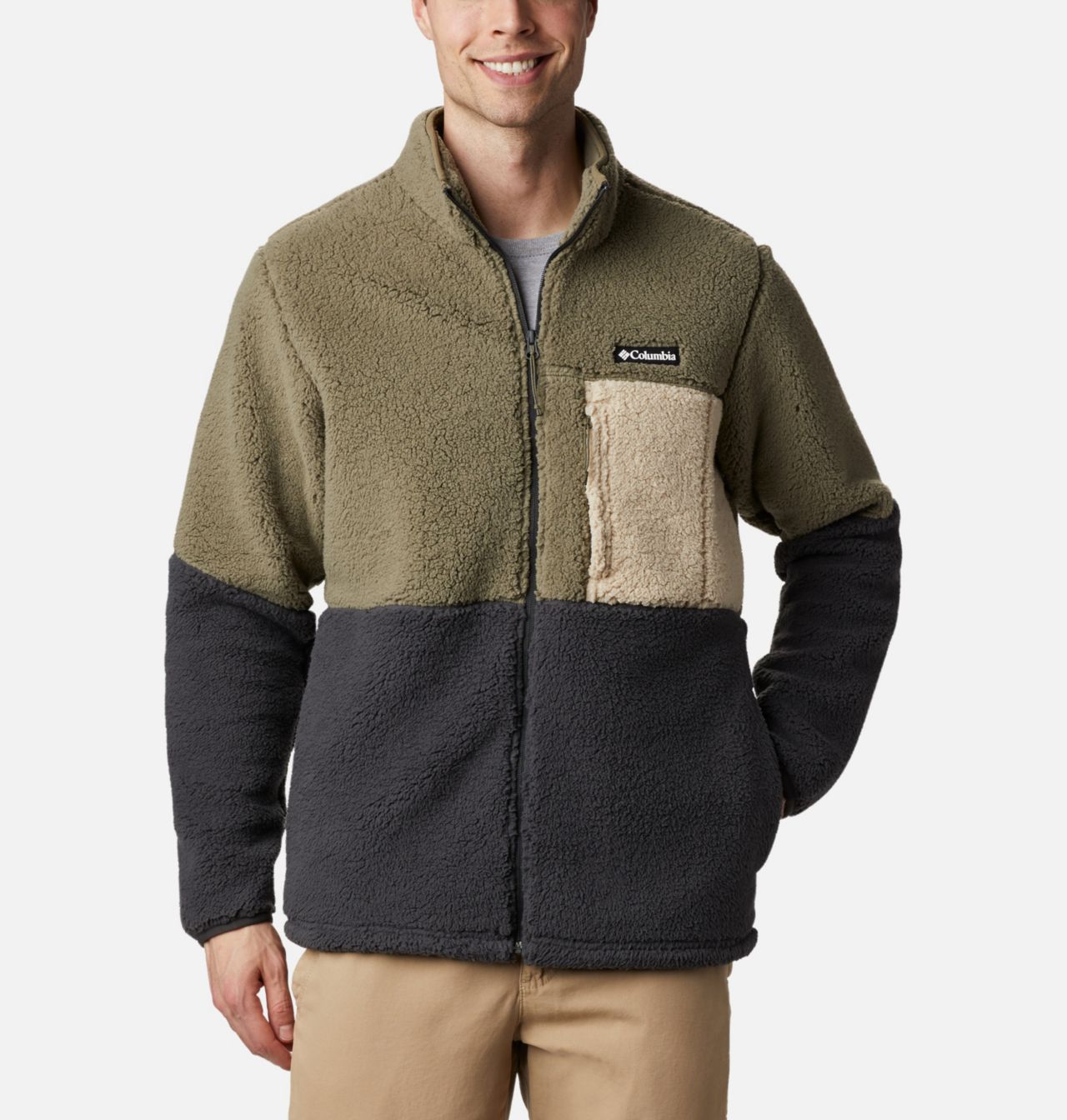 Men's Mountainside™ Heavyweight Sherpa Fleece Jacket 1