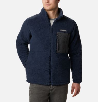 columbia men's mountain side fleece jacket