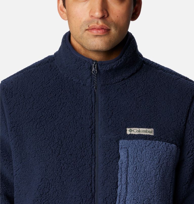 Columbia men's mountain side heavyweight full zip hot sale fleece jacket