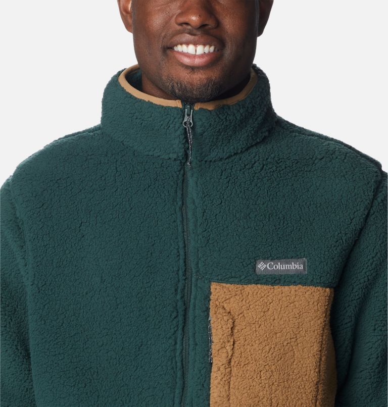 Columbia mountain hot sale side fleece