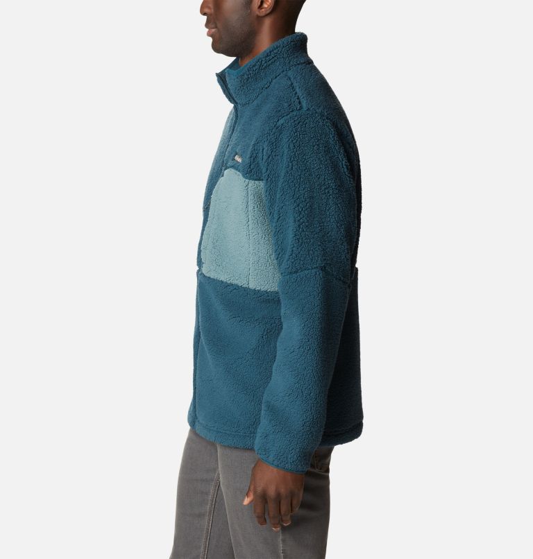 Mountainside Heavyweight Fleece, Color: Night Wave, Metal, image 3