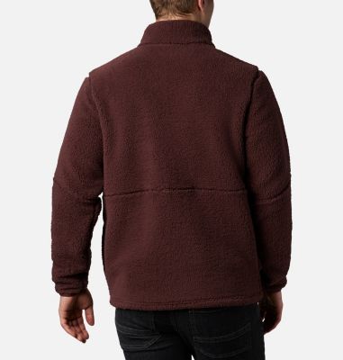 Men's Mountainside Heavyweight Fleece Jacket Mountainside&trade; Heavyweight Fleece | 397 | XXL, Red Lodge, Black, back