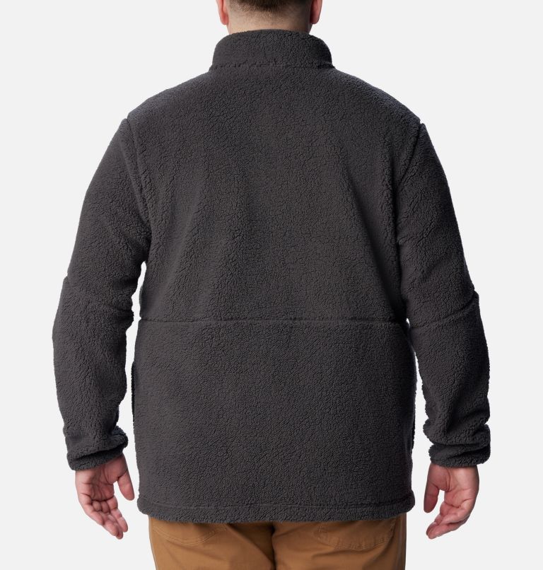 Men's Mountainside Heavyweight Sherpa Fleece Jacket - Big, Color: Shark, image 2