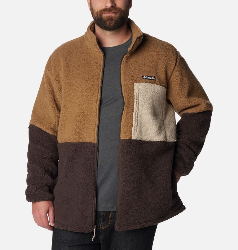 Mountainside Heavyweight Fleece | 277 | 2X, Color: Delta, Cordovan, Ancient Fossil, image 6