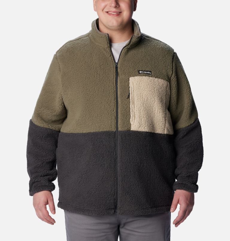 Sherpa fleece cheap pullover mens