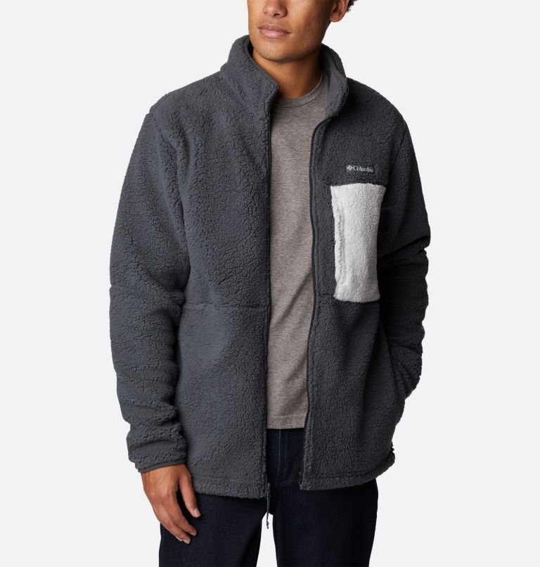 Men's Mountainside™ Heavyweight Sherpa Fleece Jacket - Tall | Columbia  Sportswear