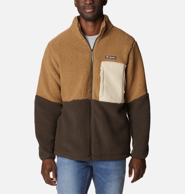 Men's Mountainside™ Heavyweight Sherpa Fleece Jacket - Tall | Columbia  Sportswear