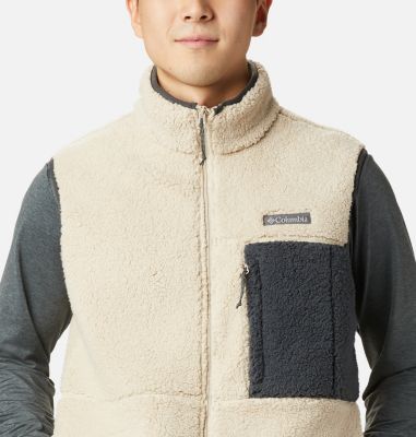 columbia mountain side heavyweight fleece vest