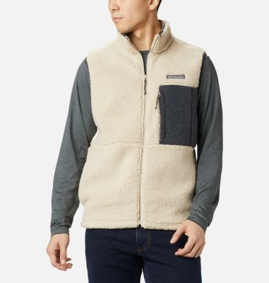 columbia mountain side heavyweight fleece vest