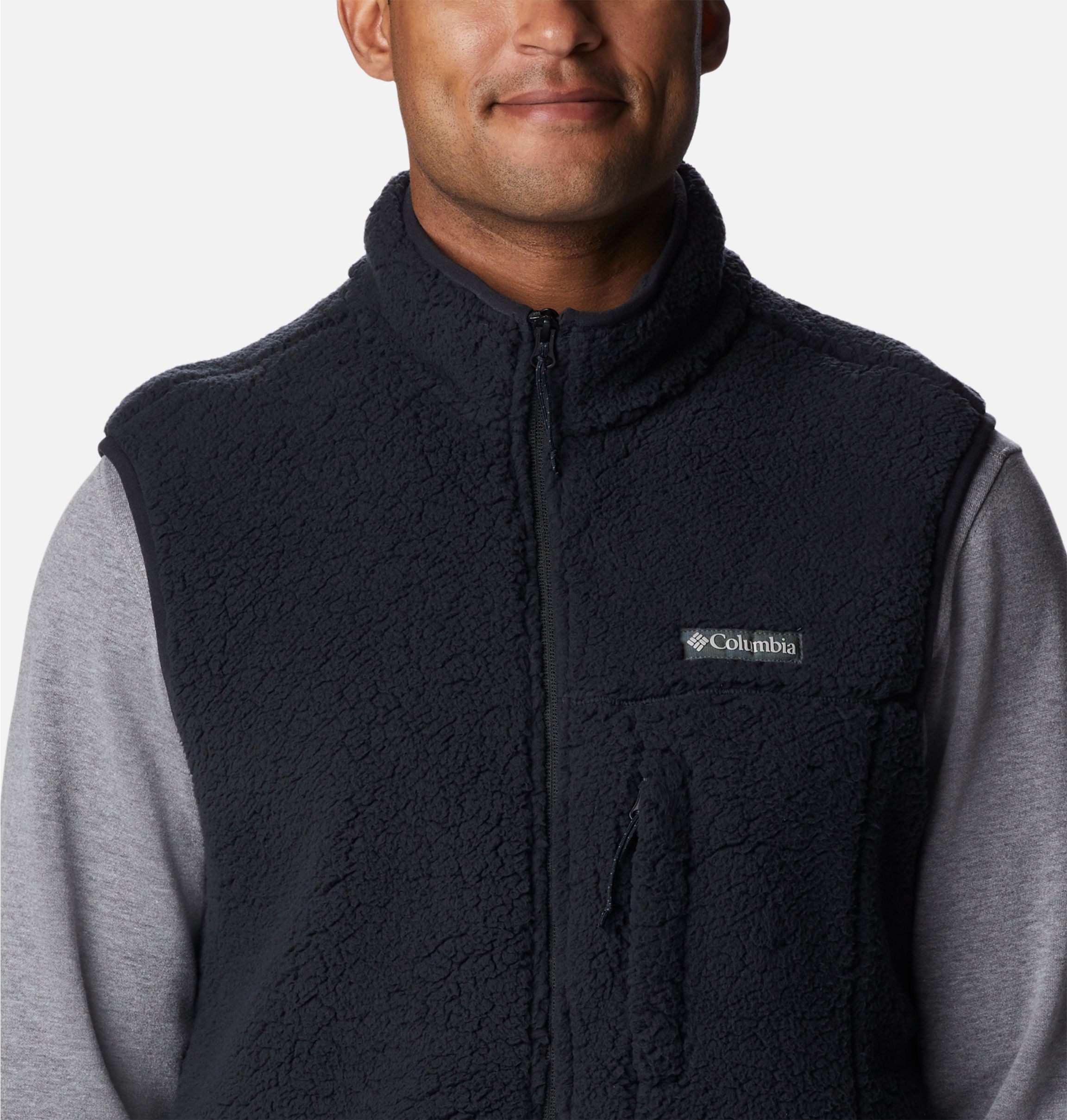 Columbia mountain cheap side fleece vest