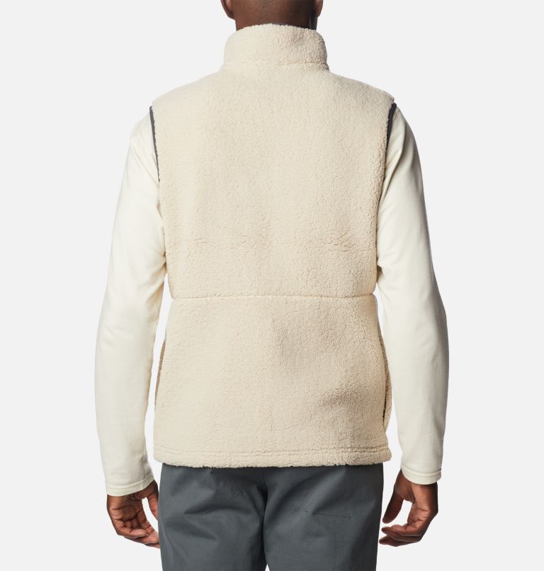 Sherpa fleece vest outlet men's