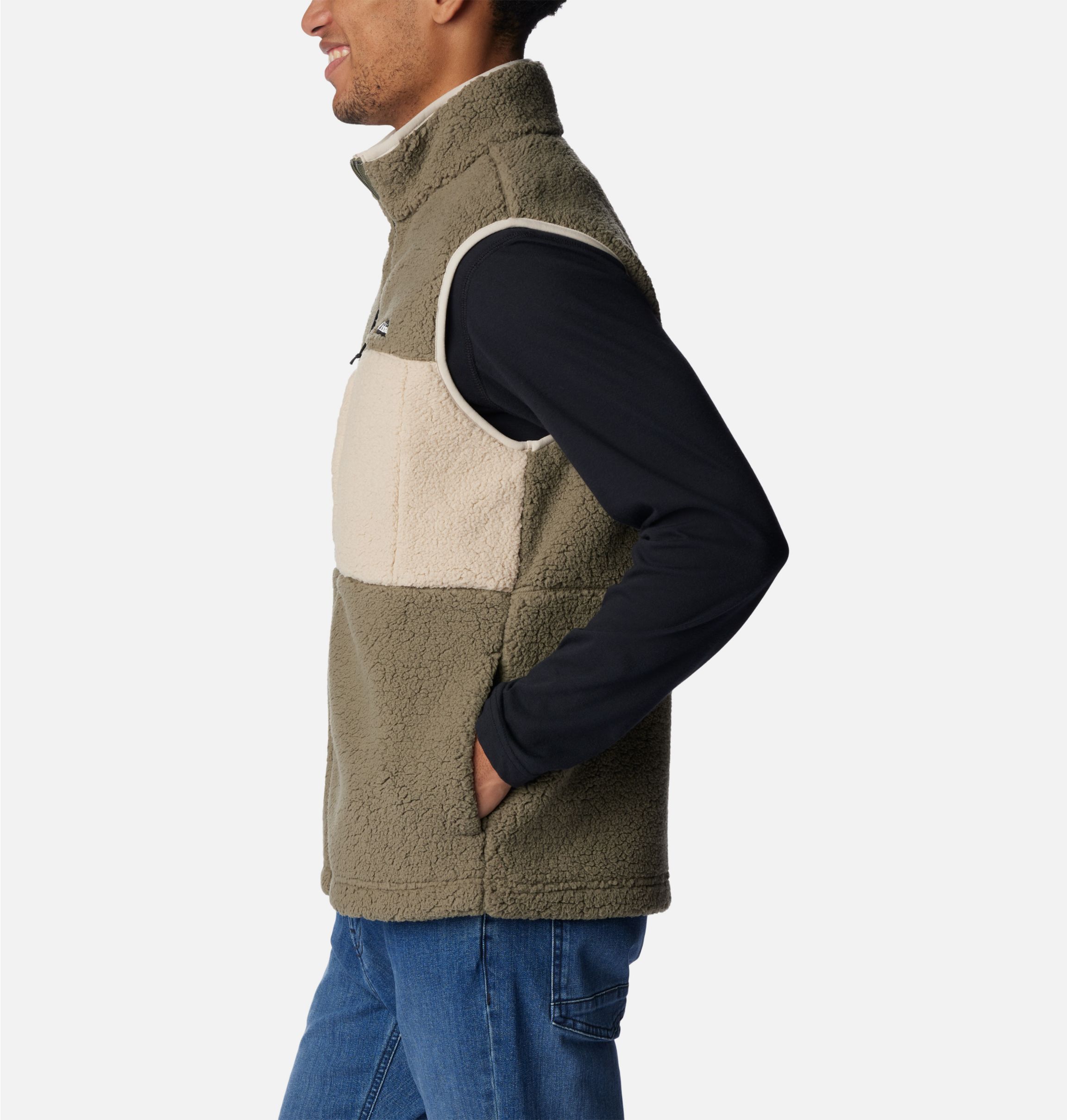 Men s Mountainside Heavyweight Fleece Vest Columbia Sportswear