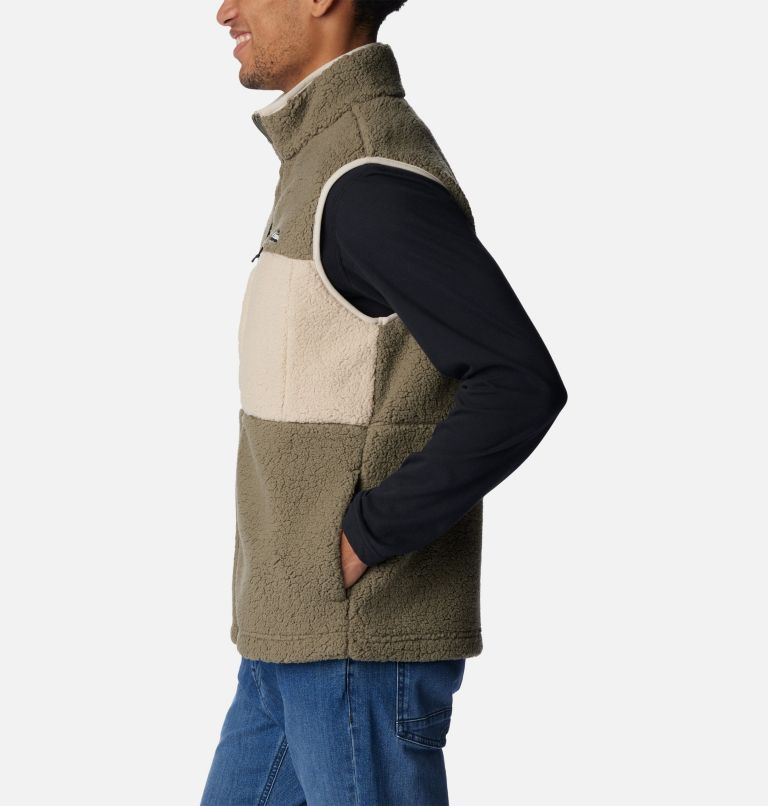 Heavyweight fleece vest best sale