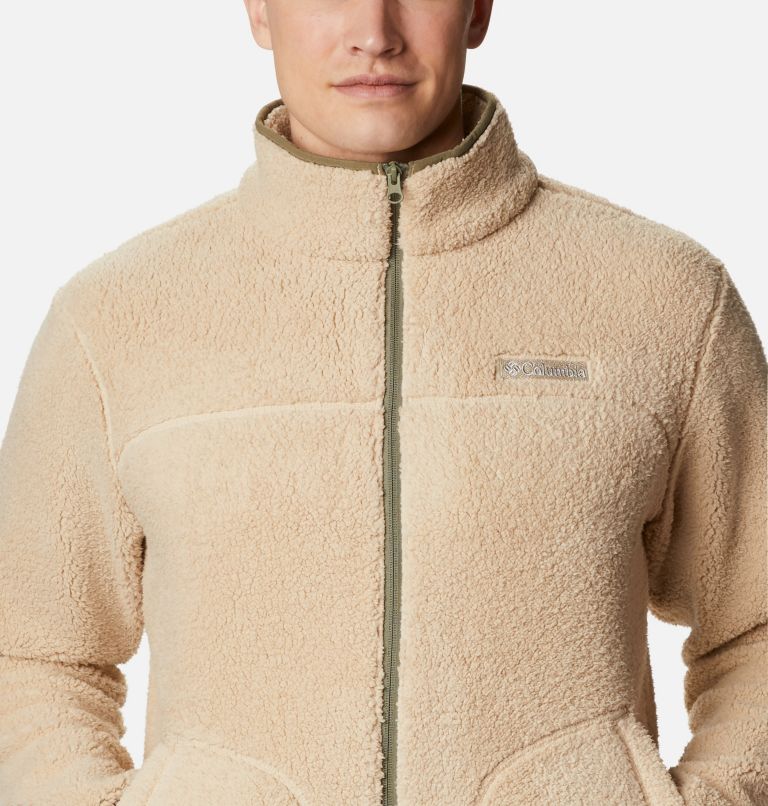 sherpa jacket full zip