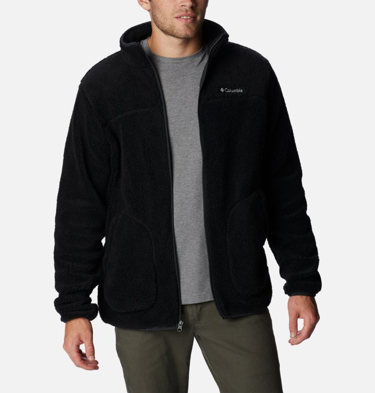 Men's Rugged Ridge II Sherpa Fleece Jacket, Color: Black, image 6