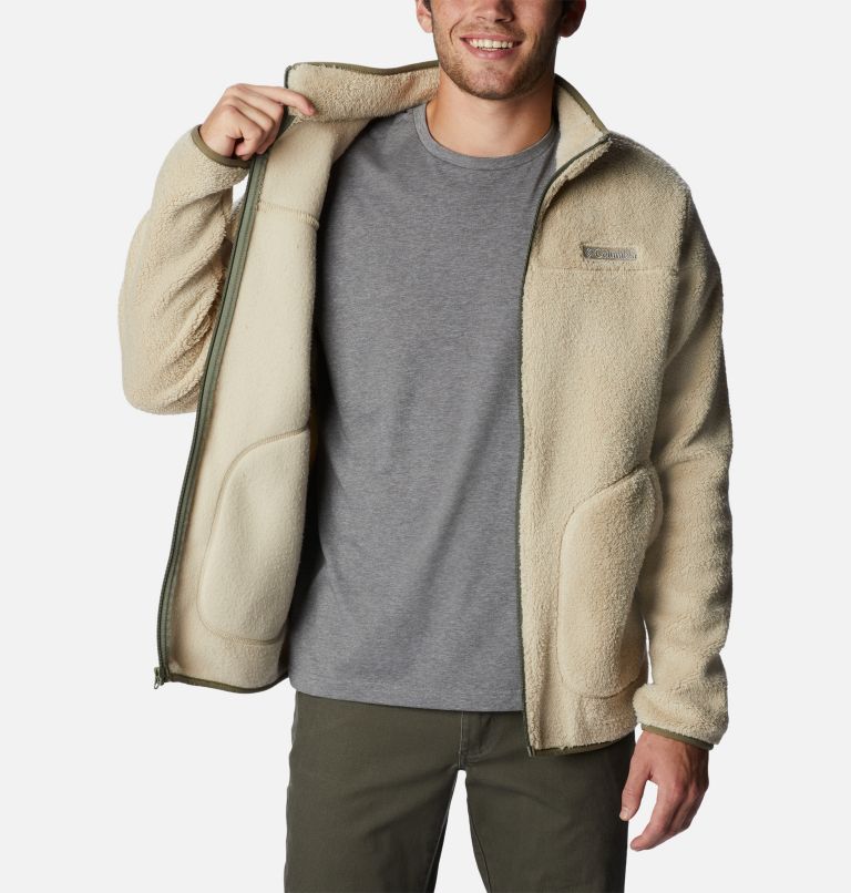 Men's columbia flattop ridge fleece clearance jacket