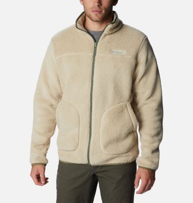 Mens cream outlet fleece