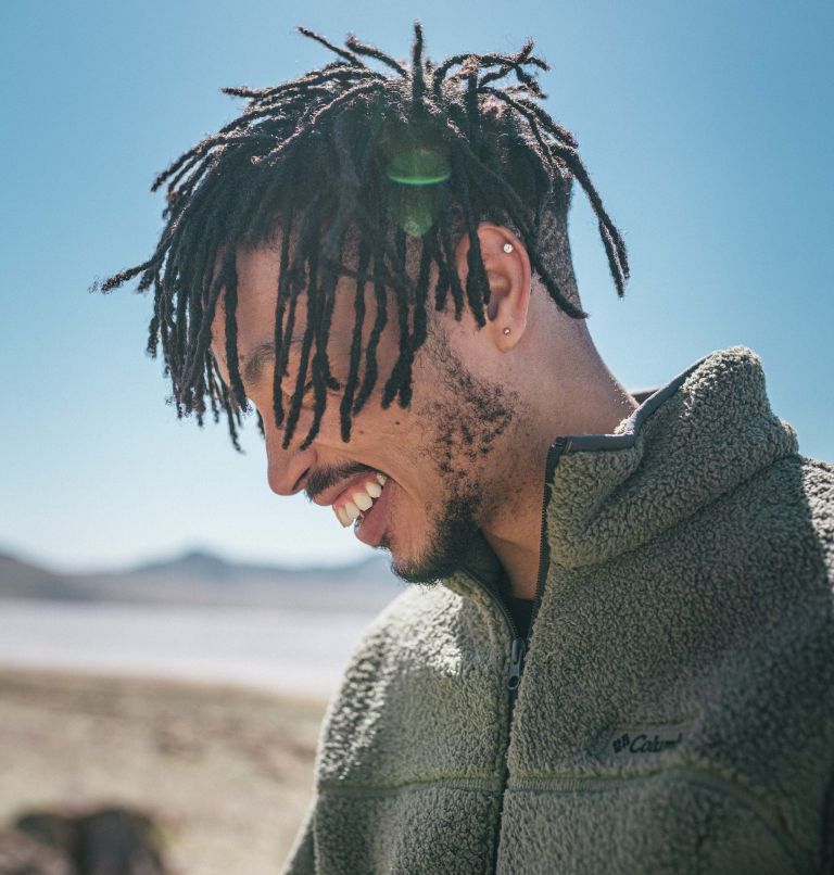 Rugged Ridge II Sherpa Fleece, Color: Stone Green, Shark, image 7
