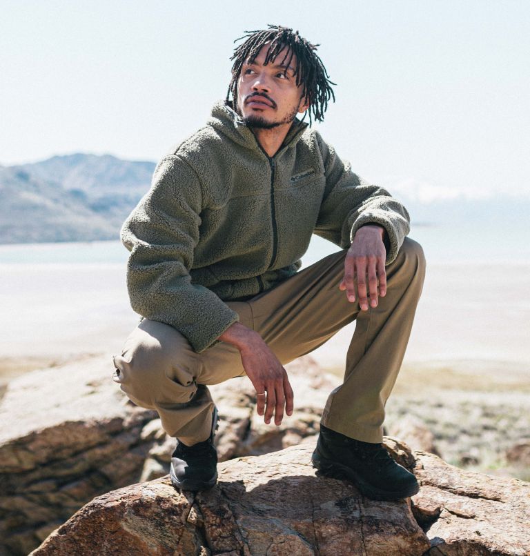 Rugged Ridge II Sherpa Fleece, Color: Stone Green, Shark, image 9