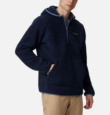 sherpa pullover sweatshirt