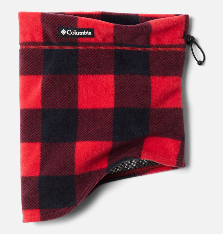 CSC II Fleece Gaiter | 613 | O/S, Color: Mountain Red Check Print, image 5