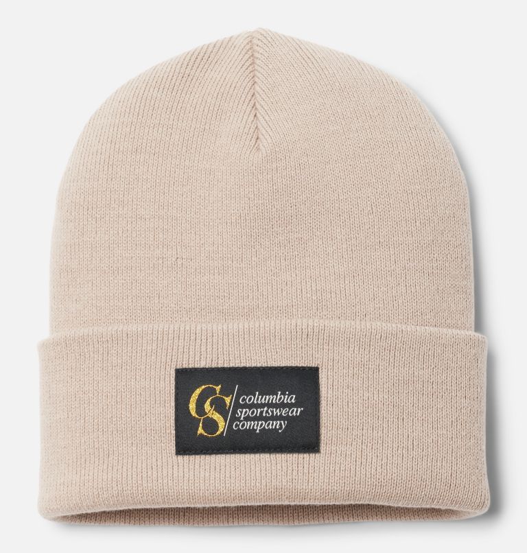 City Trek Heavyweight Beanie, Color: Crushed Clay, Heritage Patch, image 1