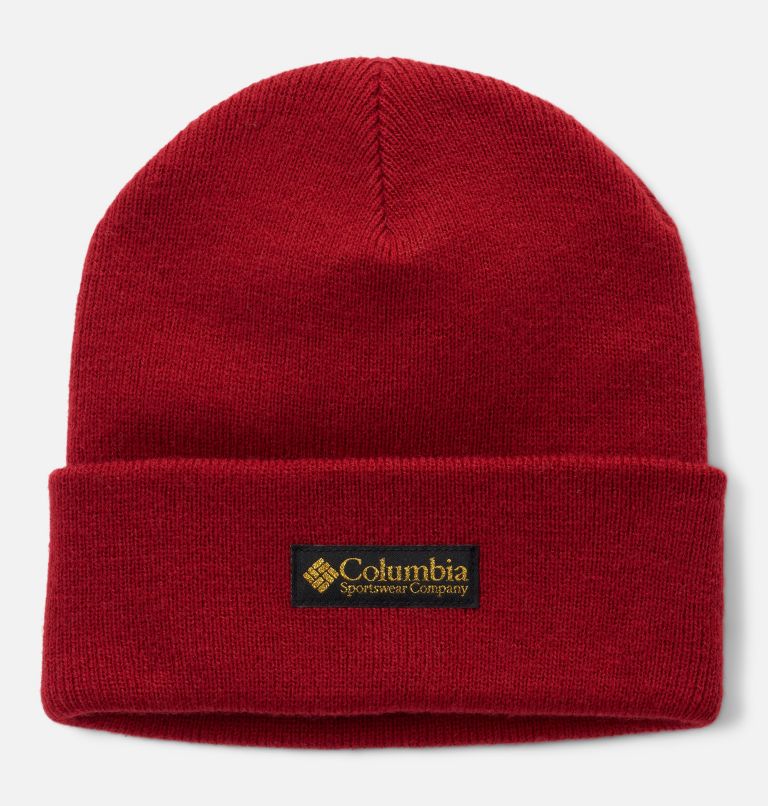 City Trek Heavyweight Beanie, Color: Red Dahlia, Heritage, image 1