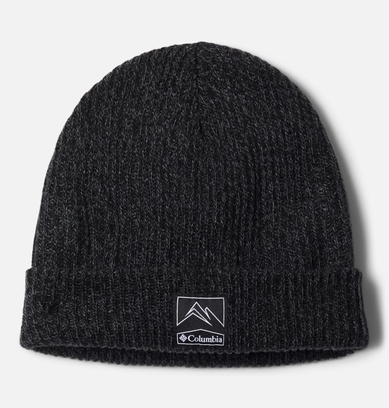 Thumbnail: Whirlibird Cuffed Beanie | 011 | O/S, Color: Black, Graphite Marled, image 1