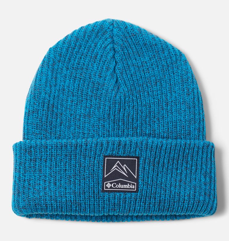 Whirlibird Cuffed Beanie, Color: Blue Chill, Nocturnal Marled, image 1