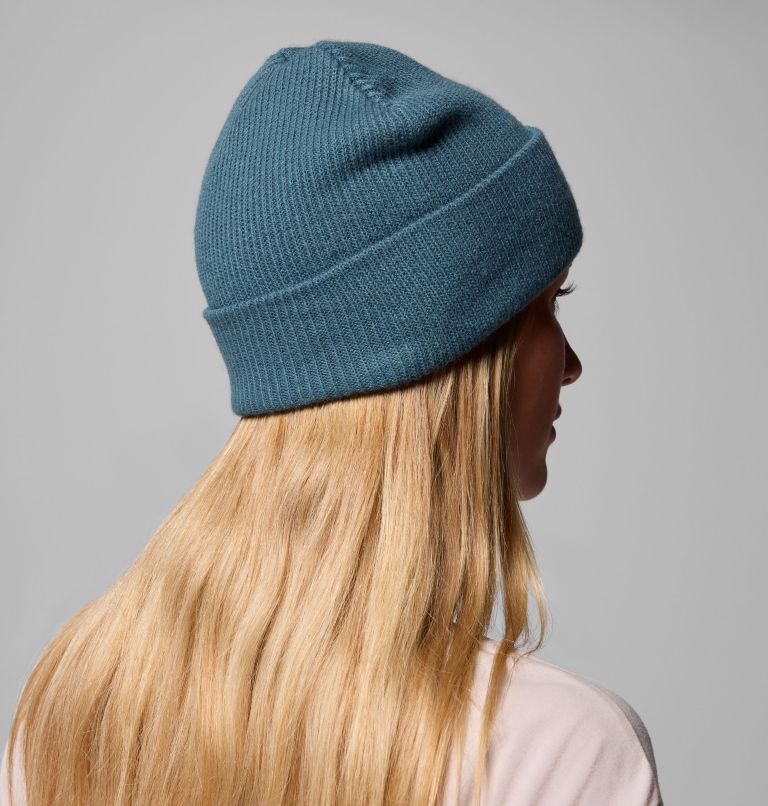 Whirlibird Cuffed Beanie, Color: Everblue, Mountains, image 5