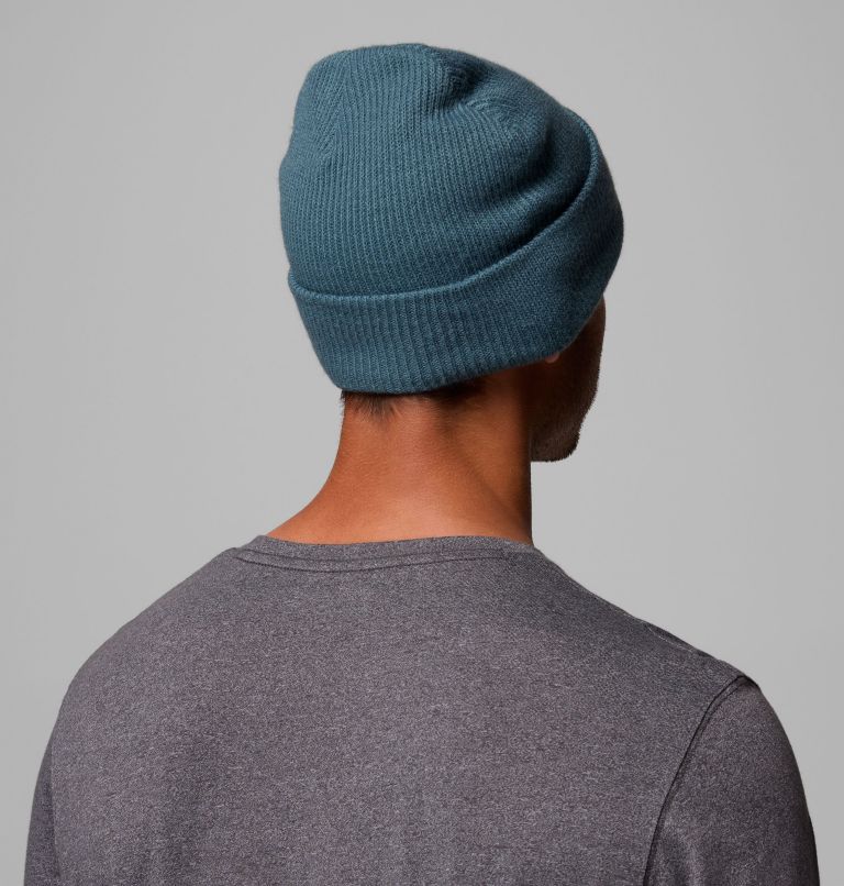 Whirlibird Cuffed Beanie, Color: Everblue, Mountains, image 3