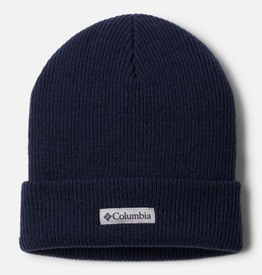 Whirlibird Cuffed Beanie, Color: Collegiate Navy, Logo, image 1