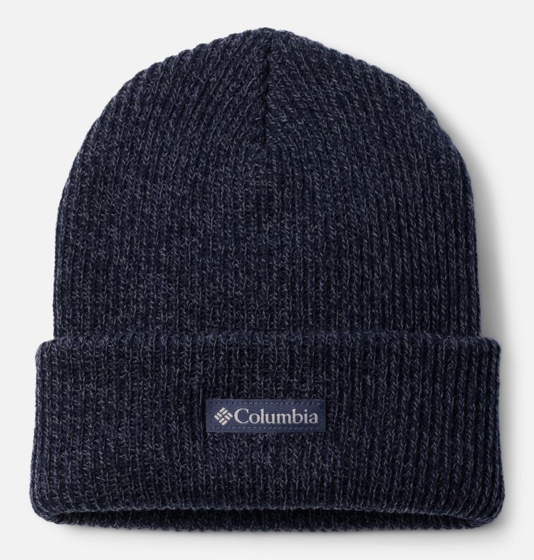 Whirlibird Cuffed Beanie, Color: Dark Nocturnal, Nocturnal Marled, Logo, image 1