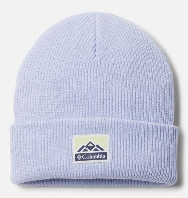 Whirlibird Cuffed Beanie, Color: Snowdrift, Mountains, image 1