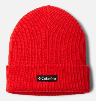 Whirlibird Cuffed Beanie, Color: Spicy, Logo, image 1