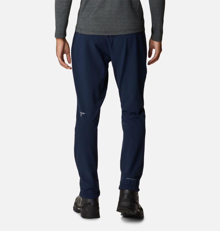 M Peak Pursuit Softshell Pant | 464 | M, Color: Collegiate Navy, Bright Chartreuse, image 2