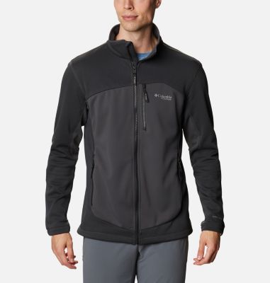 Men's Powder Chute&trade; Fleece Jacket Powder Chute&trade; Fleece Jacket | 010 | XL, Black, Shark, front