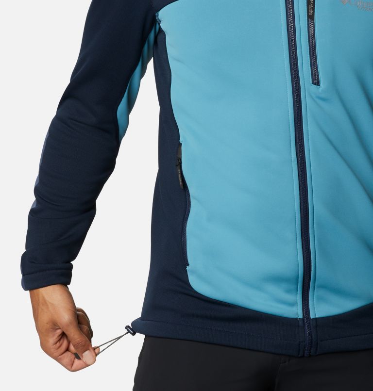 Manteau en laine polaire Powder Chute pour homme, Color: Collegiate Navy, Canyon Blue, image 6