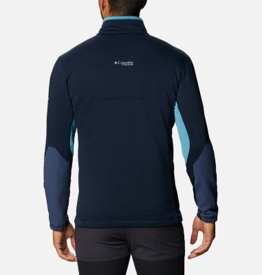 Men's Powder Chute&trade; Fleece Jacket Powder Chute&trade; Fleece Jacket | 010 | XL, Collegiate Navy, Canyon Blue, back