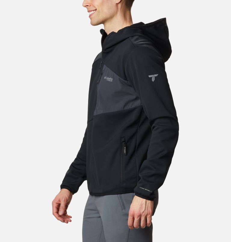 Men's Peak Pursuit Tech Hoodie, Color: Black, image 3